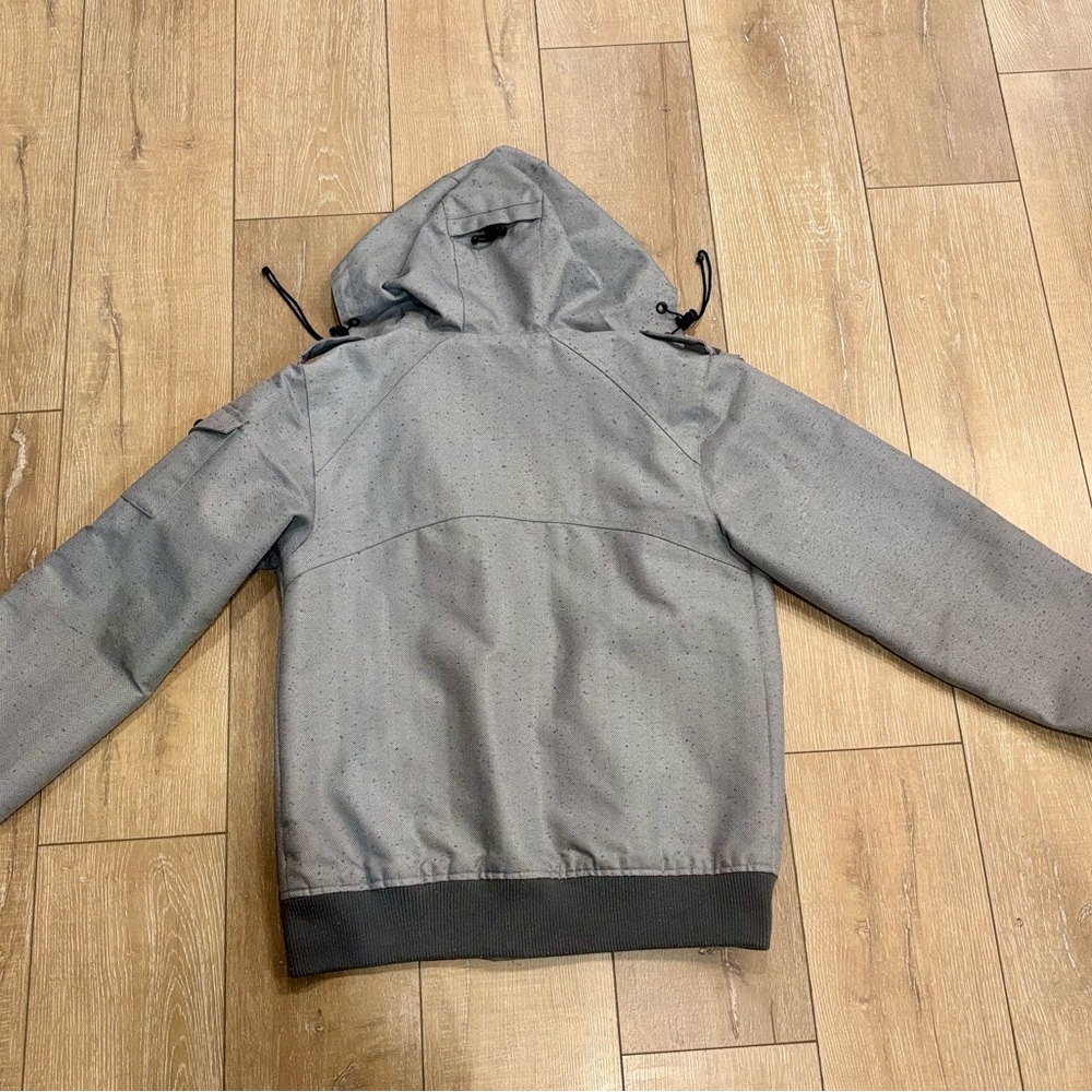 Empyre Gray Bomber Heavy Snow Jacket - image 7